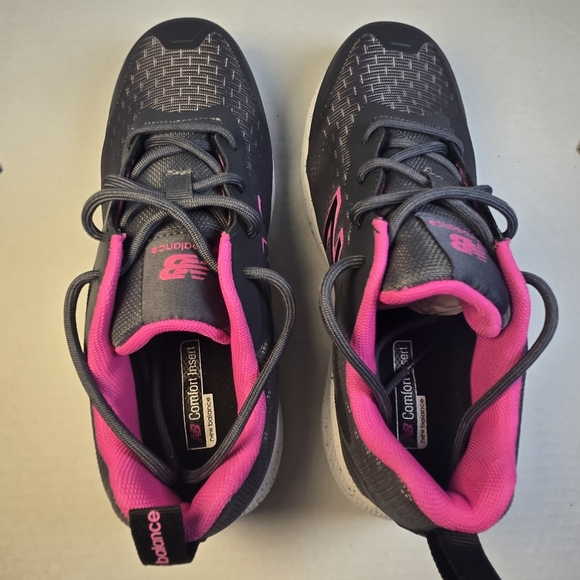 New Balance Logic Safety & Work Shoe Gray and Pink Sneakers Size 7 WIDE - Picture 5 of 9